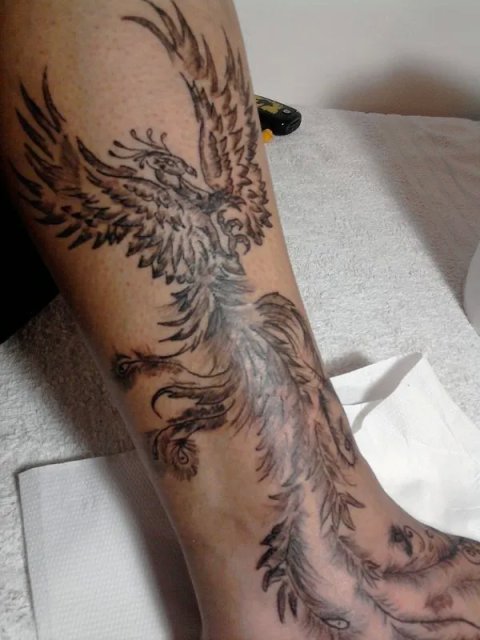 Tattoo H2O - Phoenix: real inked placement tattoo photo thumbnail