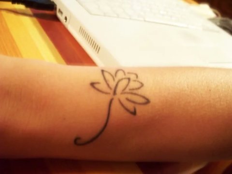 Vera - lotus: real inked placement tattoo photo thumbnail