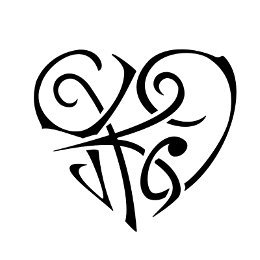 Y+K+I heart tattoos