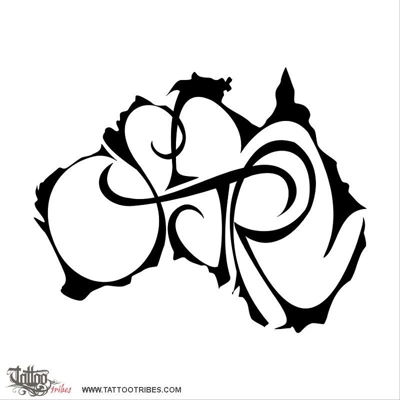 Sr Stock Vectors Images  Vector Art  Shutterstock  Tattoo lettering  fonts S love images Monogram template