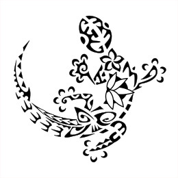 Mo´o ´ārara tattoo design