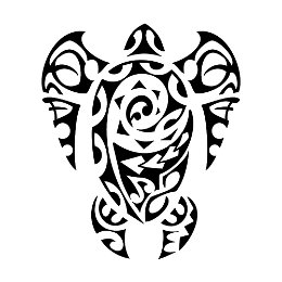 mātāmua - Polynesian turtle tattoo