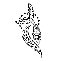 Parāoa tattoo design