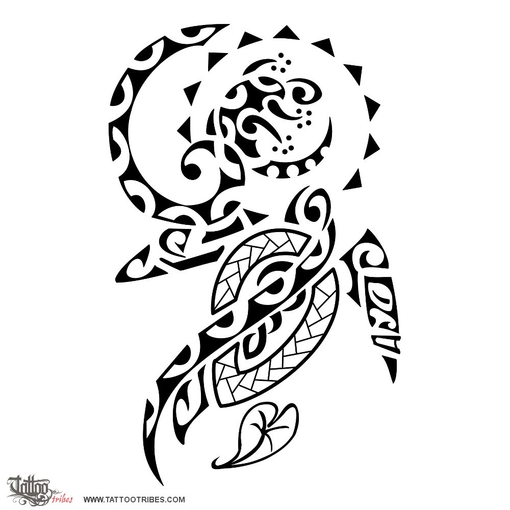 Maori Wellen Tattoo