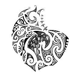 Maori phoenix tattoo