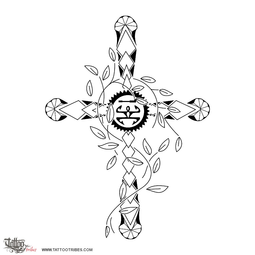 Old School Traditional Cross Tattoo Flash Sheet - YouTube