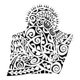 Positive change half sleeve tattoo