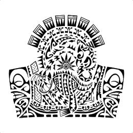 Dinosaur tattoo design