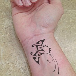 Manta tattoo design