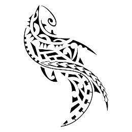 Koi tattoo design
