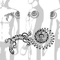 Family protection tattoo