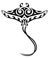 Manta tattoo design