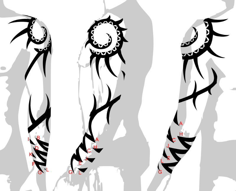 Photos Tribal Sleeve Tattoo Stencil 4665001233286391  Scorpion King Tattoo   Free Transparent PNG Clipart Images Download