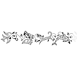 Family anklet tattoo