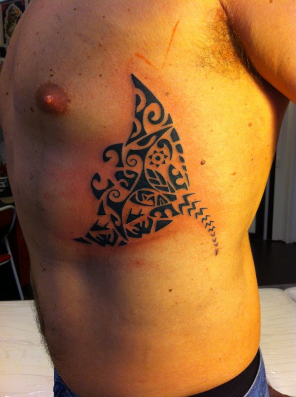 Andrea - Whakarereke tattoo photo