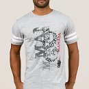 T-shirt with maori guardian tattoo